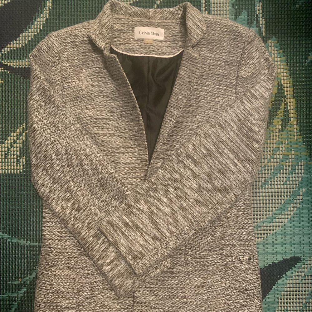 Calvin Klein 3/4 length, pockets, tailored waist, lined, Algodon Polyester